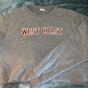 Grey Brandy Melville Sweatshirt